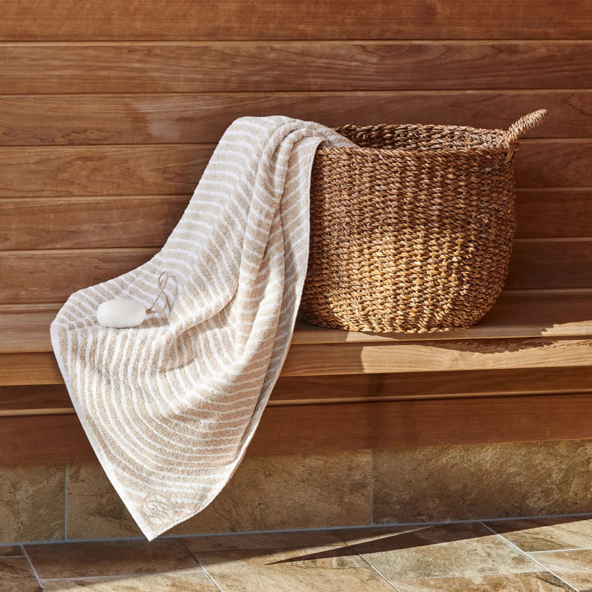 Christian Fischbacher Dune Jacquard Beach Towel 