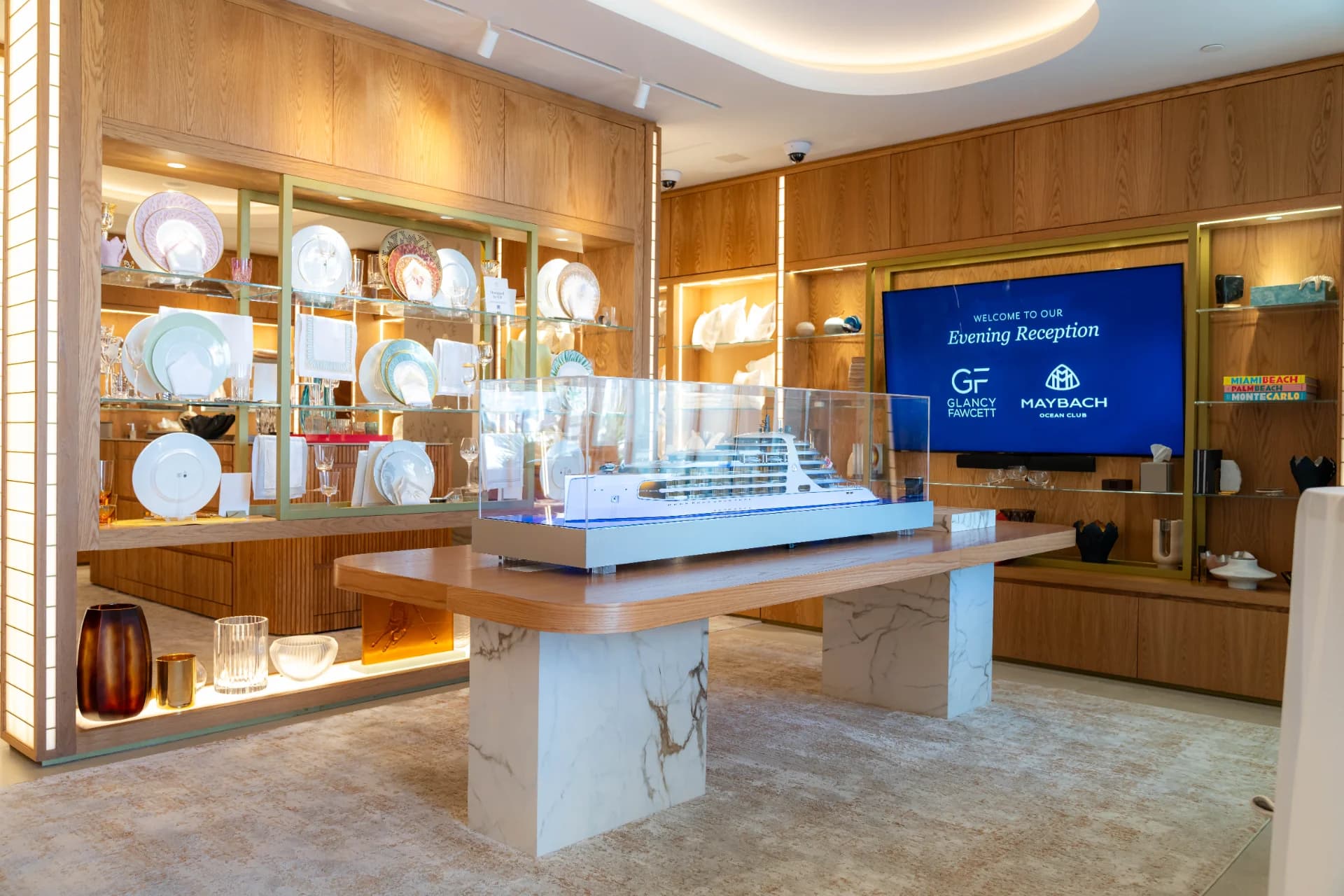 Glancy Fawcett and Maybach Ocean Club Come Together for an Exclusive Reception at FLIBS 