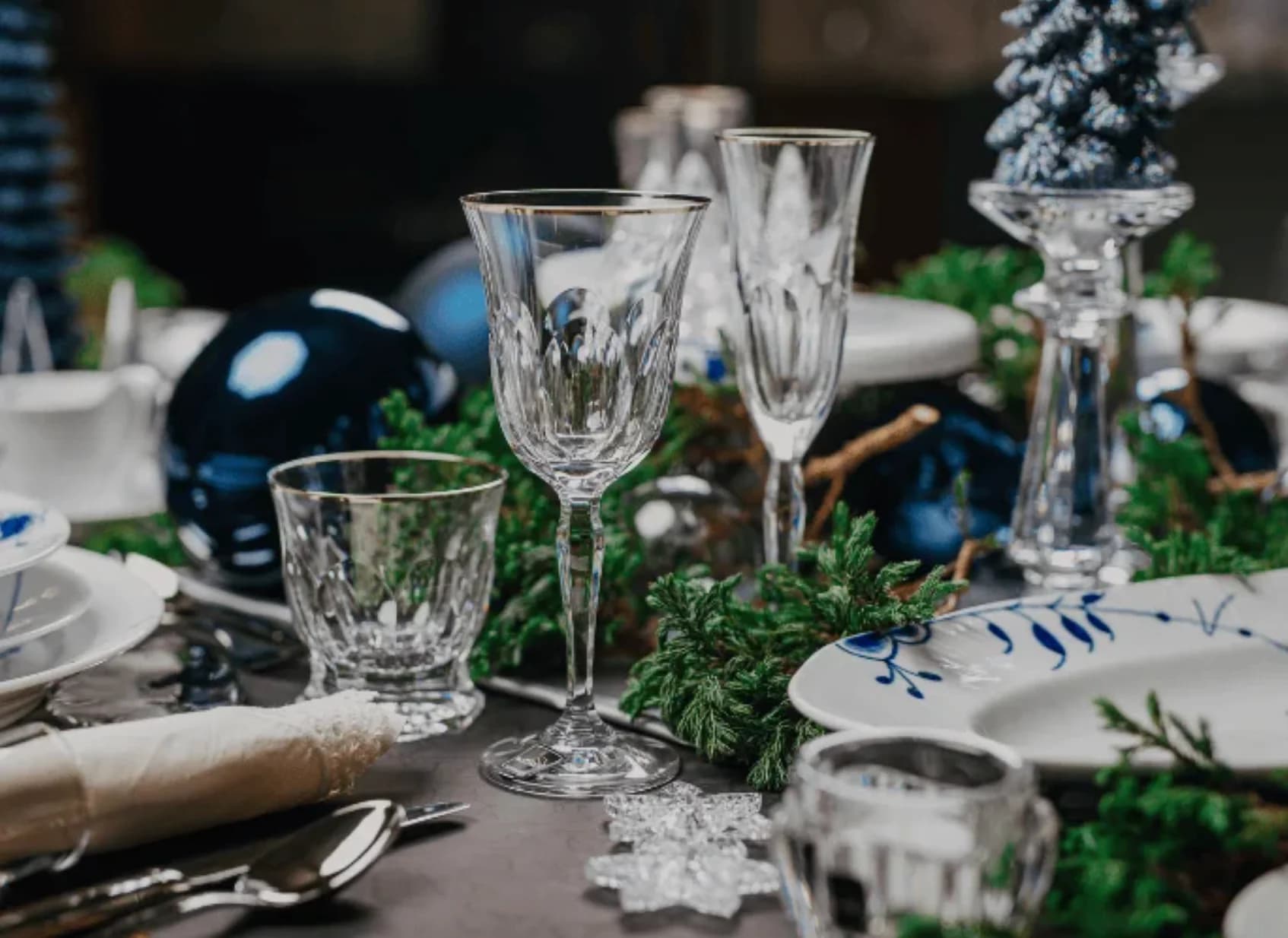 Crystal decanters placeholder