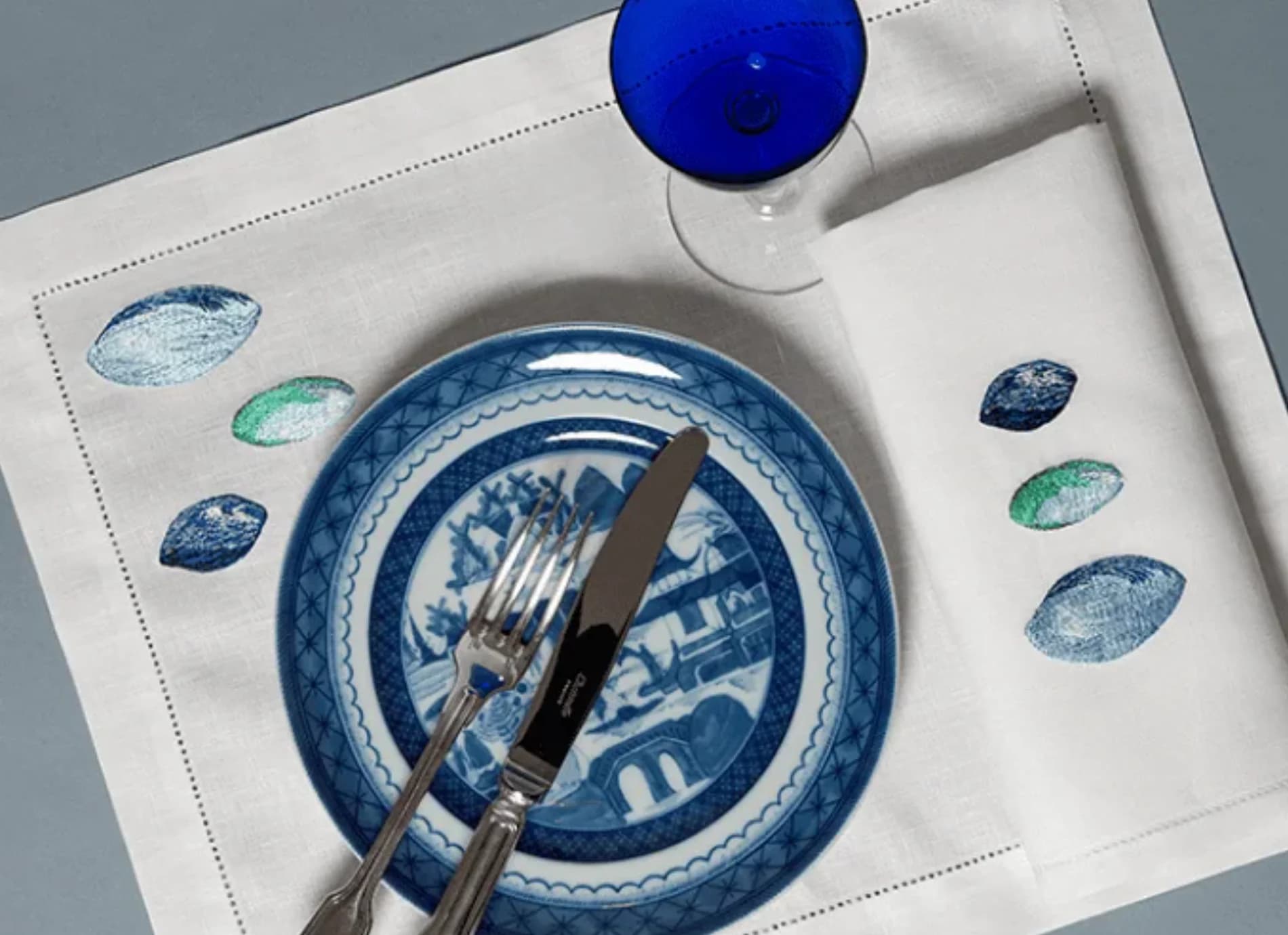 Luxury napkins placeholder