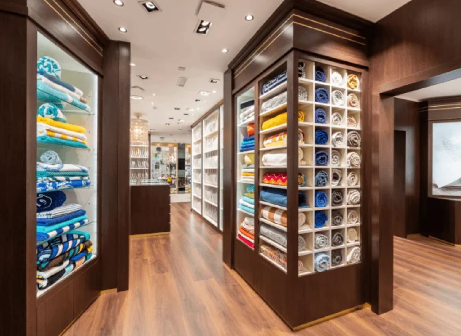 Luxury interior and exterior towels