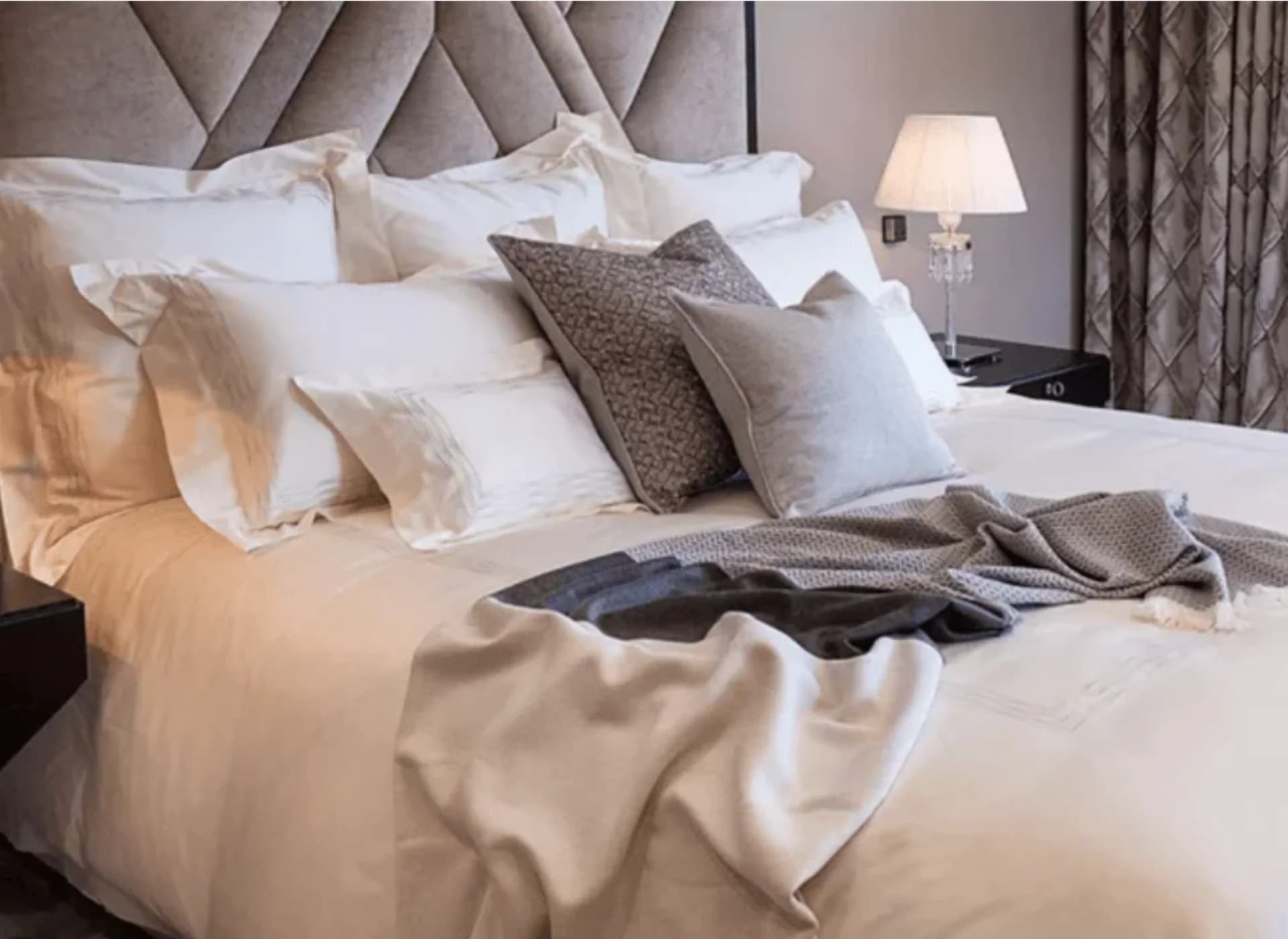 High thread count bed linen placeholder