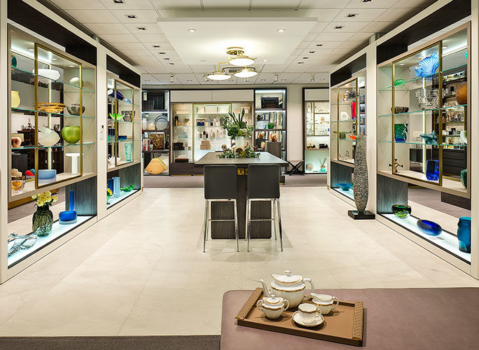 Glancy Fawcett Accessories Showroom