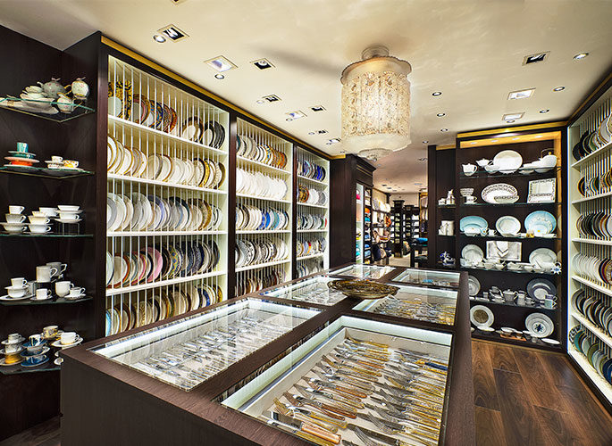 Glancy Fawcett Tableware Showroom