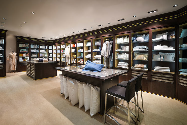 Glancy Fawcett Linens Showroom