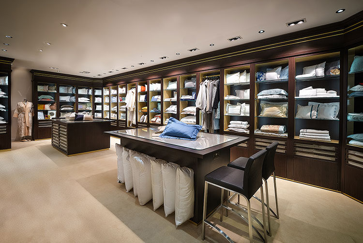 Glancy Fawcett Linens Showroom